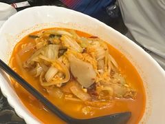 海鲜辣汤面-桃园中华料理炸酱面(燕儿岛路店)