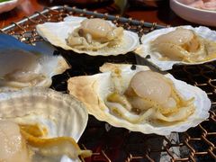 特大扇贝.-南浦洞·炭烤活海鲜·烤肉·延边特色(学府街店)