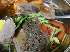 -吉林延边牛肉汤饭，大冷面