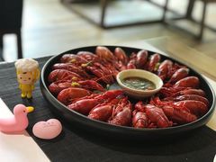 茉莉花茶清灼小龙虾-荷风细雨·中国茶宴(碧云店)