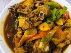 板栗烧鸡-天乐农家鱼头王(天目湖店)