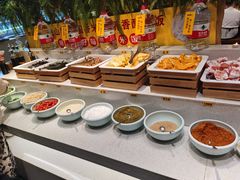 自助调料区-香佰里鲜货火锅(佳乐金街店)