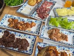 蒜香鸡腿排-大槐树烤肉馆