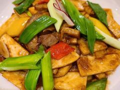 冬笋炒猪颈肉-青雅中餐厅(大连金石滩绿发希尔顿度假酒店)