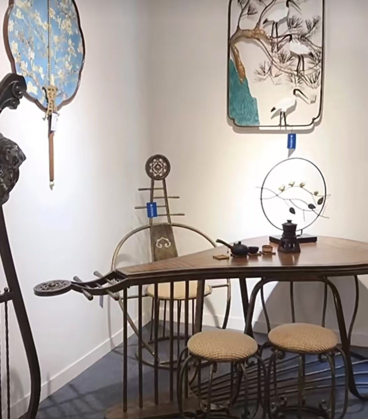 古风琵琶款茶桌椅