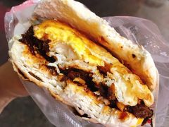 蛋菜夹馍-老马家马蓉蛋菜夹馍·腊牛肉夹馍(回民街店)