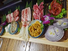 -明洞阿姨·韩式酱蟹烤肉·创意料理(三元桥店)