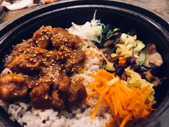 烤鸡腿肉石锅拌饭-犟牛家·榴莲烤肉(五棵松店)