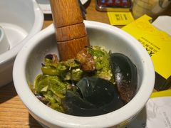 皮蛋青椒擂茄子-炊烟小炒黄牛肉(东庆街店)