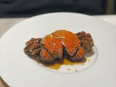 柏景轩的熟醉蟹-北京泰富酒店-柏景轩中餐厅