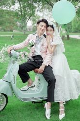 -红番婚纱礼服
