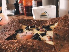 鸡蛋蘑菇熏肉荞麦可丽饼-RAC BAR(安福路店)