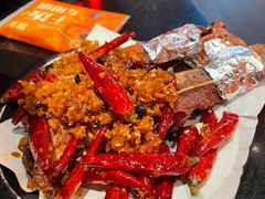 烤扇骨-探鱼·鲜青椒爽麻烤鱼(广州欣荣广场店)