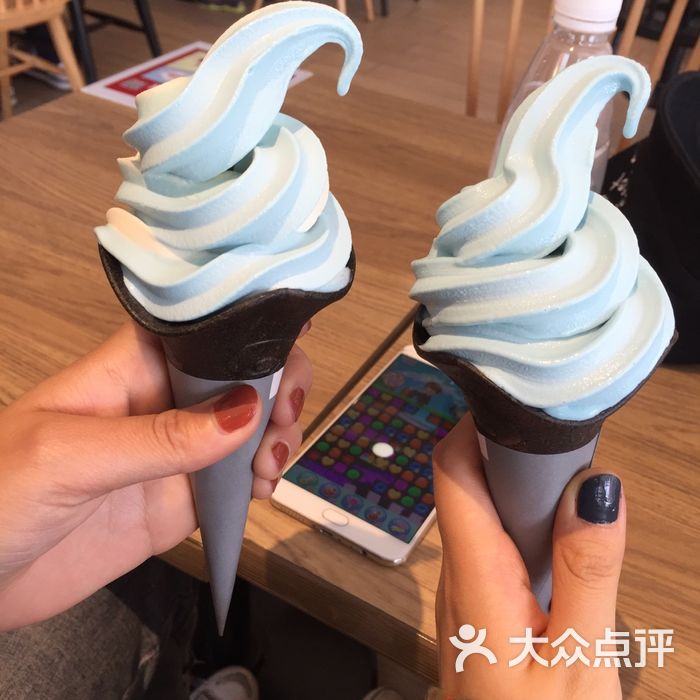 肯德基海盐双旋冰淇淋图片-北京快餐简餐-大众点评网