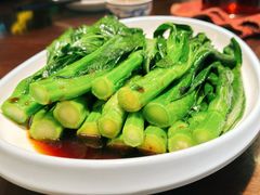 白灼菜心-山水茶艺馆·点心粤菜·30年老字号