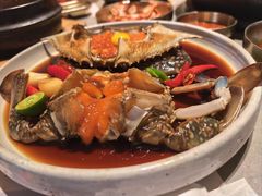 -草家酱蟹炭火烤肉店(珲春南路一店)