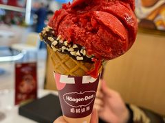 覆盆子单球-哈根达斯(国瑞店)