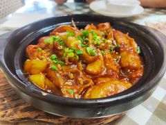 w香江鱼茄子煲-新大咀港式茶餐厅(宝山万达店)