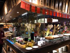 自助取餐区-韩京炭火烤肉自助料理(柯桥万达店)