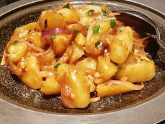 铁板焗土豆-海味世家·家常菜馆(明州里店)