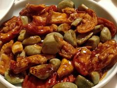 腊八蒜炒肥肠-小吊梨汤·北京菜·烤鸭(鸟巢店)