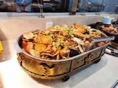 -绿岛港轩海鲜烤肉涮锅自助餐厅
