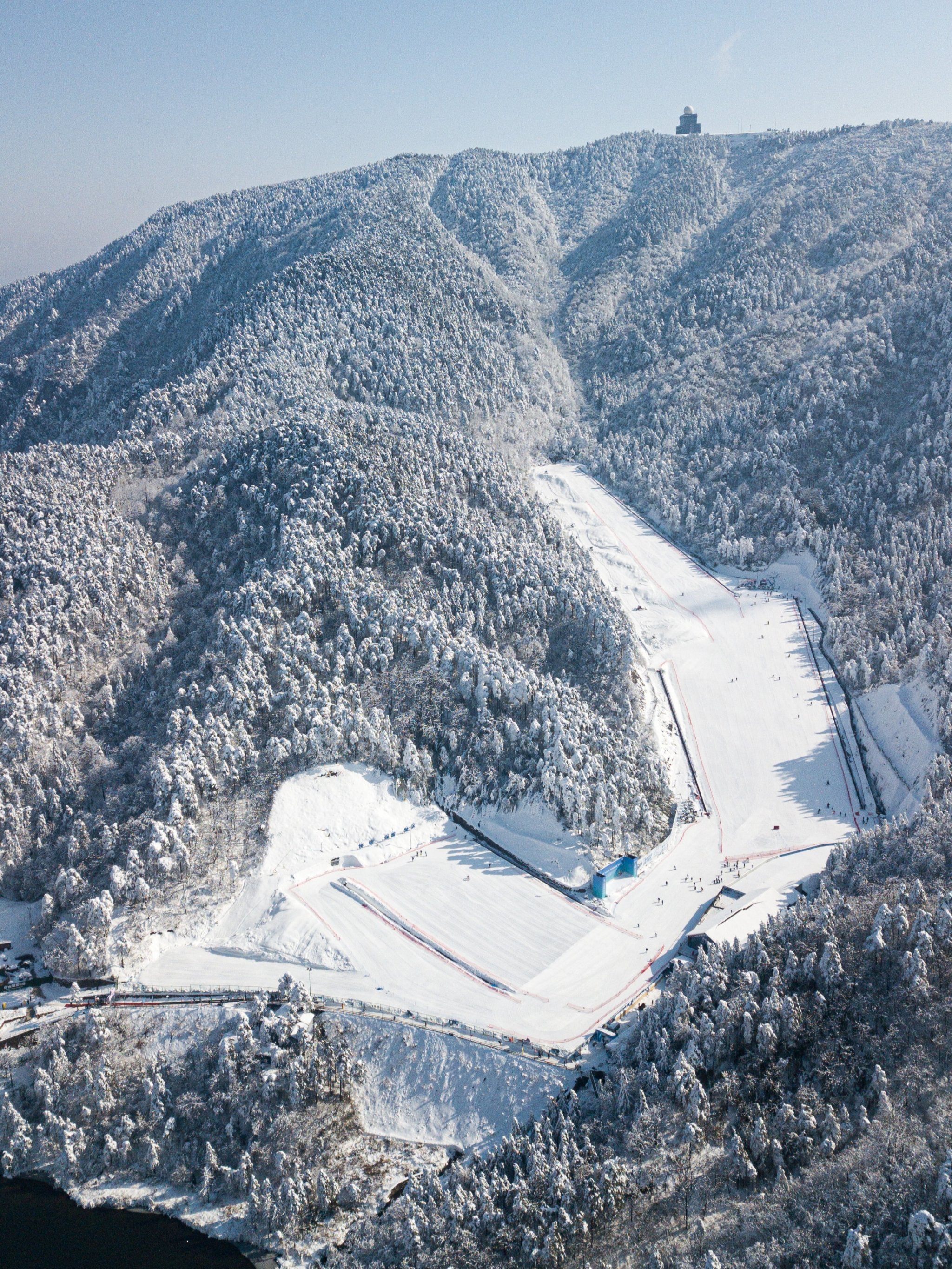 建宁金饶山滑雪场图片