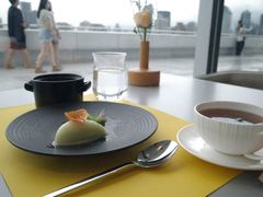 青苹果雪糕配黄瓜雪芭-璞渼咖啡 ROOF P.M. Café(浦东美术馆店)