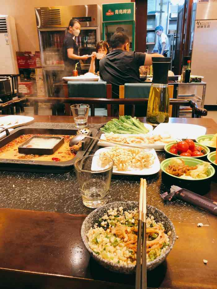 王启华火锅(高新店)-"在曲江去了两次,高新这家头一次和父亲一起.