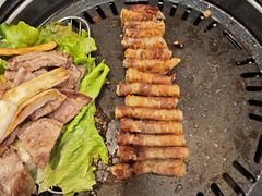 烤厚切猪五花肉（原味）-韩香福烤肉庄园(荣成店)