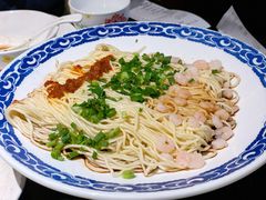 葱油三虾拌面-老头儿油爆虾·知味杭州(爱琴海购物中心)