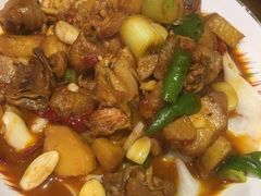 新疆大盘鸡-天山醉美·新疆餐厅(富华里店)