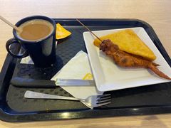 紫薯西多士拼蜜糖烧鸡翼-大家乐(广州宝岗店)