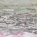 清华大学艺术博物馆 参观白雪石美术作品展 