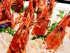 炸牡丹虾头-开海·红岛海鲜虾水饺(石老人店)