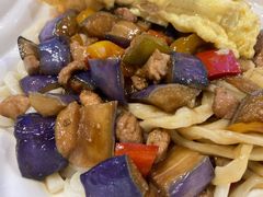 茄子肉丁鸡蛋拌面-文三里屯面馆(三里屯店)