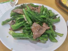 芥兰炒牛肉-众源美食(光复阁店)