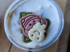 姜饼人丝绒拿铁-Seesaw Coffee(朝阳大悦城店)