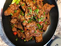 干锅孜然烤肉-秀水人家
