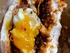 -清真马乐贝腊牛肉蛋黄菜夹馍(马蓉洒金桥店)