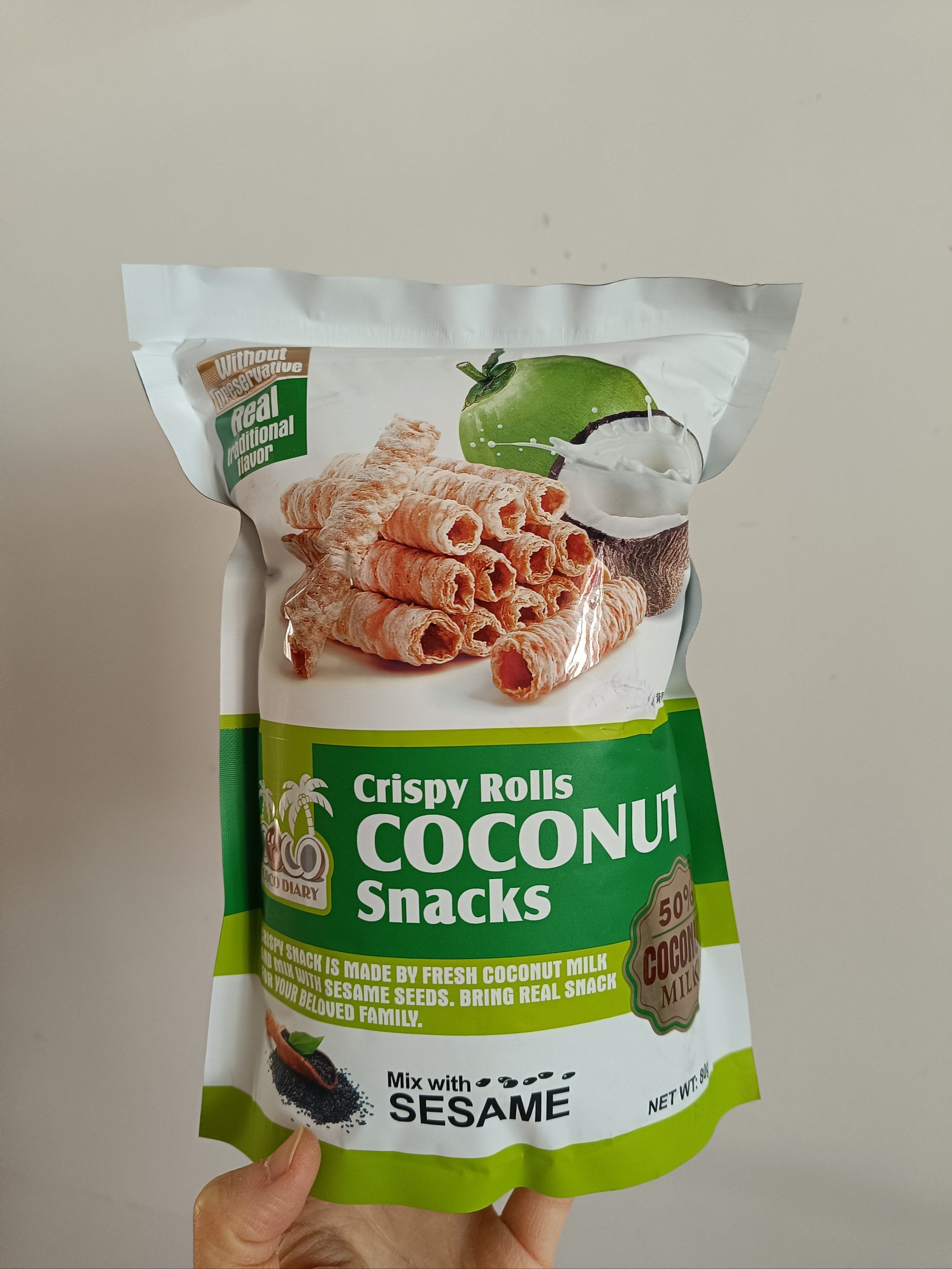 泰国版的椰子日记椰子🥥蛋卷