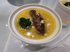小米炖辽参-江苏饭店-中餐厅