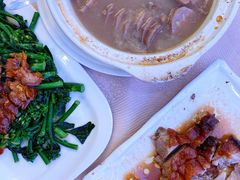 叉烧炒菜心-竹溪百福酒家(同和店)