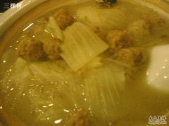I丸子白菜粉丝汤-宝发园名菜馆