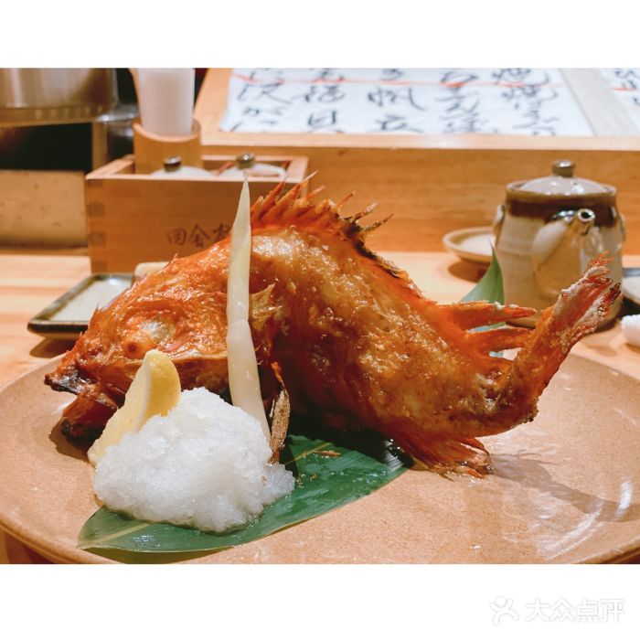 银座田舍家烤鱼图片