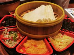 水烙馍卷菜-阿财老铺·老蚌埠龙虾城(华夏总店)