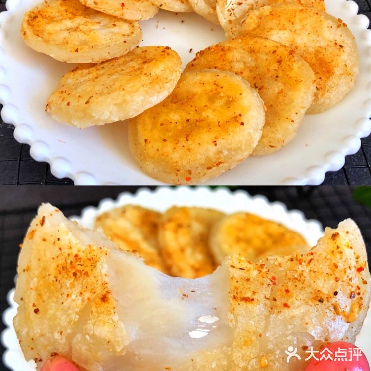 好吃到舔光盘子的孜然土豆年糕㊙️给肉都不换