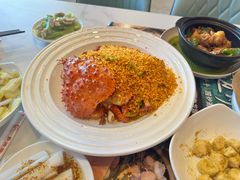 避风塘帝王蟹深海虾九肚鱼三宝-日昌餐馆(亦庄店)