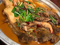 -东来菜馆•手抓海鲜家常菜•海鲜锅贴(鸽子窝店)
