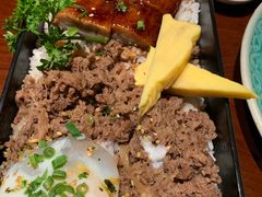 鳗鱼牛肉双拼饭-二丁目食堂(铁西万象汇店)